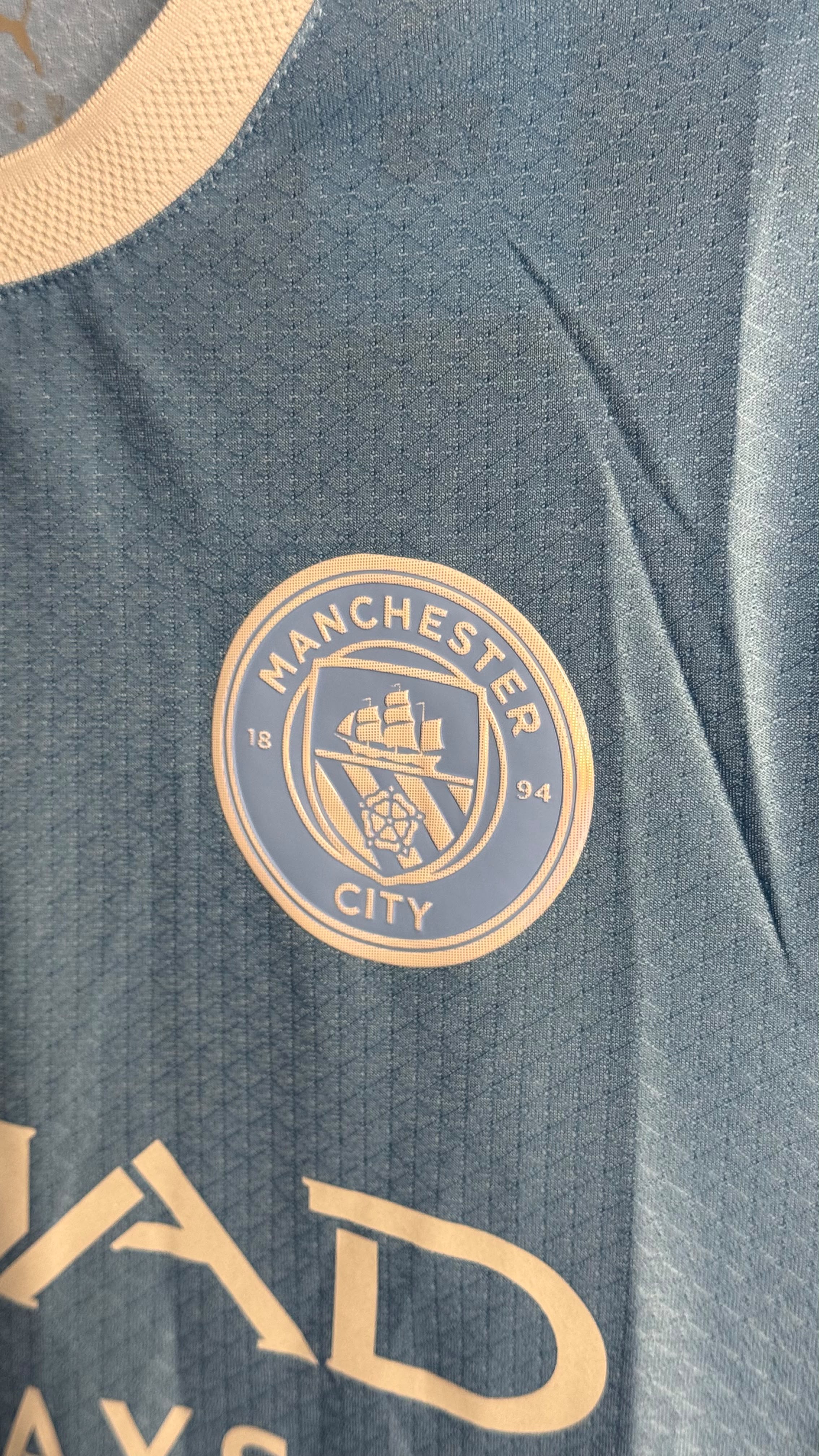 Manchester City Soccer Jersey 26/27 - Player Version